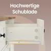 Kuchyňská skříň VASAGLE v tradičním stylu se 2 zásuvkami a Náhled obrázku produktu 6