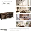Meuble pour téléviseur Galway 110x41,5x50,5cm - Bois foncé Voir les images du produit 7