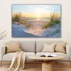 MuchoWow® - Leinwandbilder - Strand - Sonne - Düne - Gras - Produktbild-Vorschau 6