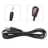 A black IR emitter cable with two 3.5mm jacks and a red IR emitter tip. Náhled obrázku produktu