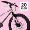 20-Zoll-Kinderfahrrad für Mädchen, Mountainbike, Shimano Produktbild-Vorschau 3