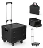 Carrello per la spesa Ikodm, 48L, pieghevole, nero, 3-in-1, Anteprima dell’immagine prodotto 1