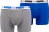 Puma Herren Boxershort 2er Pack, Größe:M, Farbe:grey-blue Produktbild-Vorschau 5