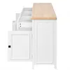 Sideboard mit Drei Schubladen und Vier Türen, Anrichte Produktbild-Vorschau 5