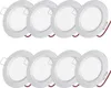 8 kusov 3W 12V LED zapustené reflektory studená biela ultra Náhľad obrázku produktu 1
