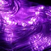 3X2m 200 lampek LED fioletowa kurtyna świetlna 8 trybów Podgląd zdjęcia produktu 5