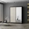 Kleiderschrank Schwebetürenschrank Schrank 150 cm Produktbild-Vorschau 7