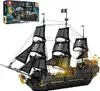 Die Schwarze Perle Klemmbaustein Set 4304 Teile Schwarz Produktbild-Vorschau 16