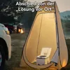 Faltbare Camping Toilette Tragbar Mobil WC Outdoor Reise Produktbild-Vorschau 6