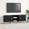 vidaXL TV skříňka vzhled černého dubu 150 x 30 x 50 cm Náhled obrázku produktu 2