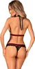 Rossita Kanten Body - Zwart/Rood Produktbild-Vorschau 8