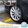 JOIEYOU 180cm Metall Parkplatzsperren 14x9cm Parkstopper Produktbild-Vorschau 4