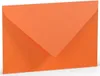 Briefumschlag B6 Nassklebung Seidenfutter Orange Produktbild-Vorschau 1
