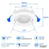 VA-Cerulean 20x 5W LED Einbaustrahler Flach 230V Produktbild-Vorschau 2