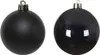 Weihnachtskugeln Kunststoff 6cm 12 Stück - Schwarz Produktbild-Vorschau 3