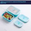 1200 ml Frischhaltebox, Faltbare Silikon Vorratsdose Produktbild-Vorschau 2