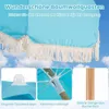 COSTWAY Parasol ogrodowy Boho, φ170 cm Parasol ogrodowy z Podgląd zdjęcia produktu 7