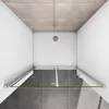 90x195cm Falttür Drehtür Nano ESG Duschwand Pendeltür Produktbild-Vorschau 4