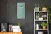 Wohnzimmer Leinwand Uhr Geräuschlos Küche 30x60 Farbige, Produktbild-Vorschau 2