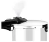 Close-up of a pressure cooker lid with steam escaping from the valve. Podgląd zdjęcia produktu