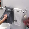 Doppelte Handtuchstange selbstklebend mit 2 Haken für die Produktbild-Vorschau 7
