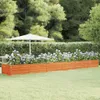 DELUKE® Hochbeet aus Cortenstahl ISAK | unten offen | Produktbild-Vorschau 3