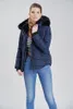Marikoo Lotusblüte Damen Winter Steppjacke mit Kapuze Produktbild-Vorschau 2