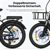 Runetic Ebike, Foldable e-bikes, 250W Motor, 36V 13Ah Produktbild-Vorschau 7