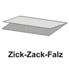 Blatt Handtuchpapier V-Falz 23 cm x 25 cm natur Zick Zack, Produktbild-Vorschau 4