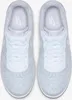 A top-down view of a pair of white Nike Air Force 1 Flyknit 2 sneakers. Podgląd zdjęcia produktu