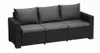 Allibert by Keter Lounge sofa California 3-sedačka Náhľad obrázku produktu 10