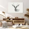 Bild auf Leinwand - Leinwandbild - Einteilig - Hirsch Produktbild-Vorschau 7