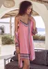 Vivance Dreams Negligé pink gemustert Größe 36/38 Produktbild-Vorschau 3