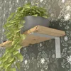 Weiße L-Winkelhalterung für Möbelregal 150 x 100 x 38 mm, 2 Produktbild-Vorschau 5