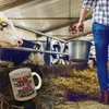 Echte Kerle fahren Traktor Glas Tasse in braun Produktbild-Vorschau 3