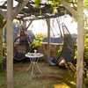 Záhradný stôl Relaxdays, s otvorom na slnečník a zátkou, Náhľad obrázku produktu 2