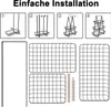 XMTECH 3-Etagen Obst Etagere aus Kohlenstoffstahl, Produktbild-Vorschau 5
