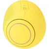 A yellow spherical Bluetooth speaker shown from a slightly elevated angle against a white background. Produktbild-Vorschau