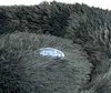 Duvo+ Katzenbett Donut Snug dunkelgrau, Größe: M Produktbild-Vorschau 3