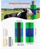 SucceBuy Kratzbürste 43x19 cm, Viehbürste mit 4 Schrauben, Produktbild-Vorschau 7