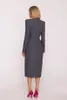 Kleid STYLOVE S412 GRAU Größe: M Produktbild-Vorschau 6