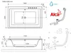 ECOLAM Badewanne Crown 190x120 cm Duobadwanne für zwei Produktbild-Vorschau 10