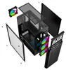 Gembird Fornax 400X, Midi Tower, PC, Czarny, ATX, ABS, Podgląd zdjęcia produktu 10