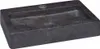 A dark gray rectangular sink with a textured surface is shown against a white background. Náhled obrázku produktu