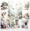 Satz Scrapbooking-Papiere 30x30 - Itd Kollektion - Cottage Anteprima dell’immagine prodotto 10