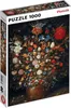 Kunstpuzzel: "Grote bloemenstilleven" van Brueghel, 1000 Productafbeelding-voorbeeld 3