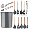 STILVORA Kochbesteck-Sets Silikon, Kochutensilien Set mit Produktbild-Vorschau 4