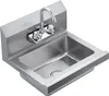 Kommerzielles Handwaschbecken mit Wasserhahn, Produktbild-Vorschau 9