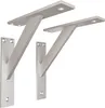 2x sossai FSHR Design Regalträger in Silber 180x180mm Produktbild-Vorschau 1