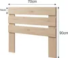 Lermowood Bettkopfteil "Z1" 70x90cm Eiche –Elegantes Produktbild-Vorschau 2